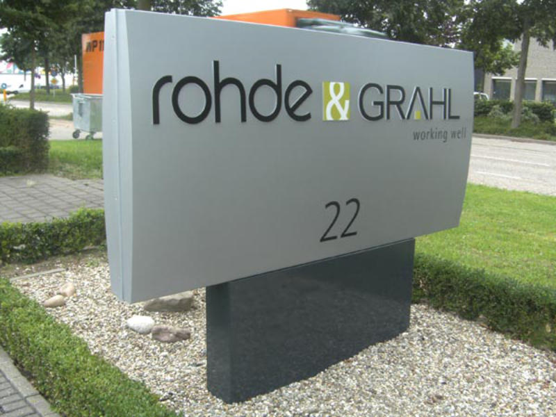 Lichtreclame voor Rohde & Grahl