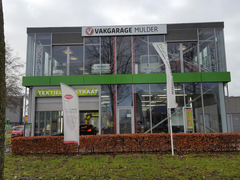 Lichtreclame voor Vakgaragemulder